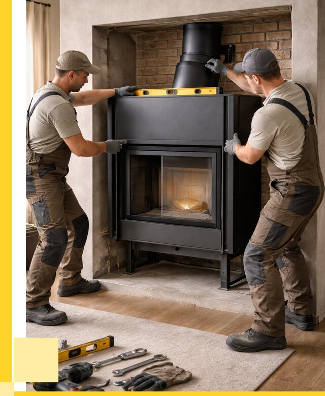 Установка каминных топок в Лянторе под ключ от 18427 р. | ЭриданЛнт