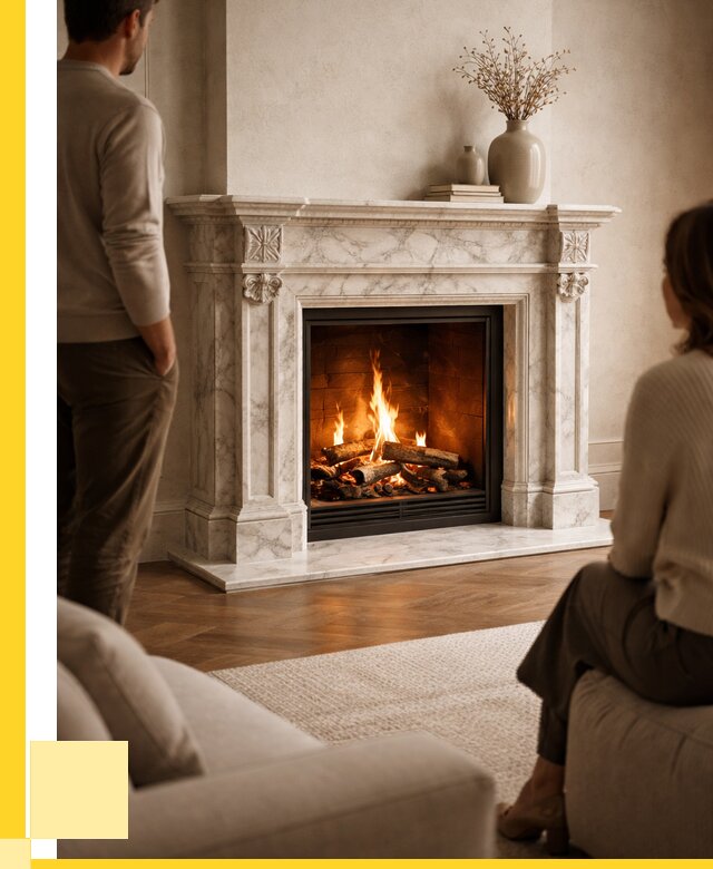 Мраморные камины под ключ в Лянторе от 255925 р. | ЭриданЛнт