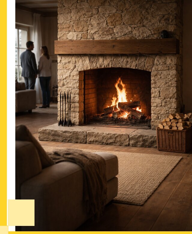 Открытые камины под ключ в Лянторе от 153555 р. ЭриданЛнт