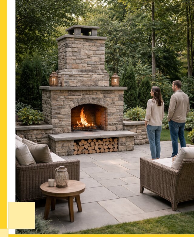 Уличные камины из кирпича в Лянторе от 153555 р. | ЭриданЛнт