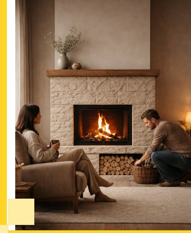 Камины для дома в Лянторе под ключ от 153555 р. | ЭриданЛнт