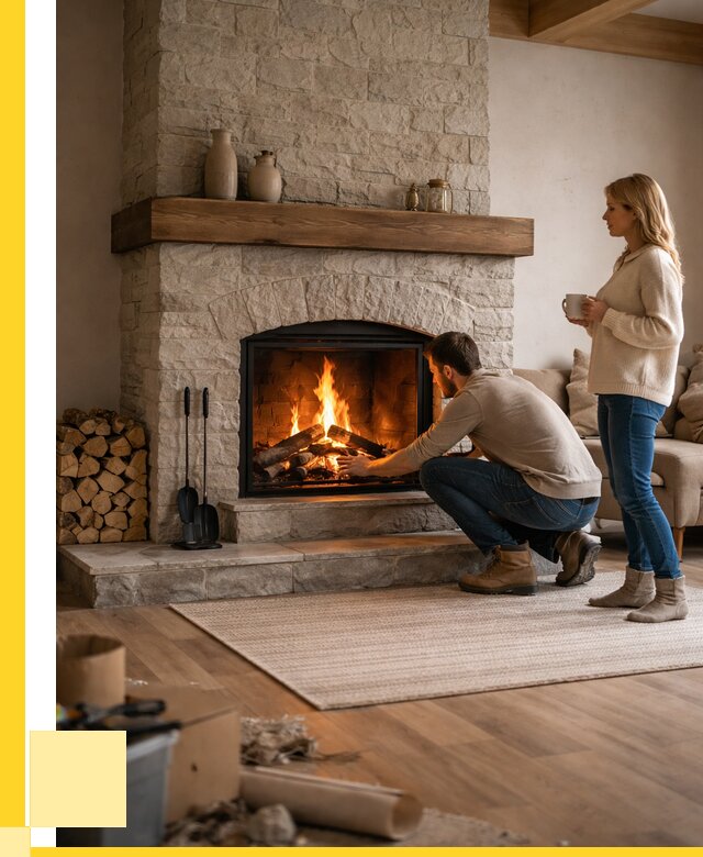 Камины для загородного дома в Лянторе от 358295 р., ЭриданЛнт