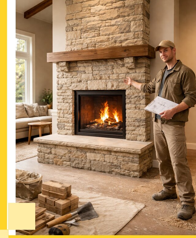 Камины под ключ в Лянторе от 184266 р. | ЭриданЛнт — установка