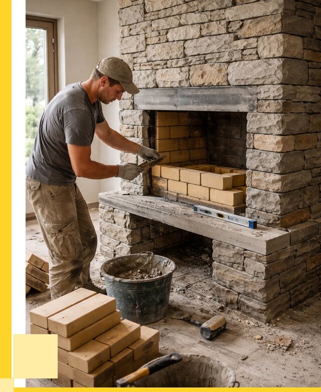 Кладка каминов и камина в Лянторе от 25593 р. ЭриданЛнт