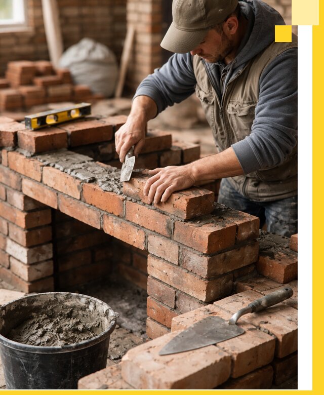 Кладка каминов под ключ в Лянторе профессиональная отделка и монтаж