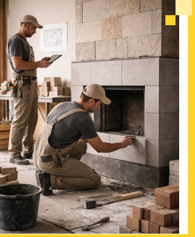 Индивидуальные проекты каминов и каминных систем в Лянторе