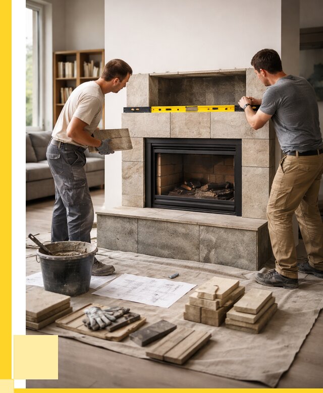 Монтаж каминов и установка в Лянторе от 46067 р. | ЭриданЛнт