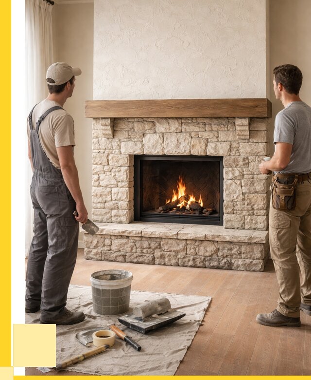 Отделка каминов в Лянторе от 6654 р. под ключ | ЭриданЛнт