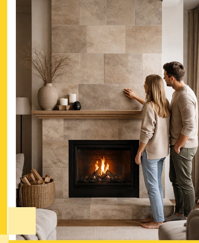 Облицовка каминов керамогранитом в Лянторе от 4607 р. | ЭриданЛнт