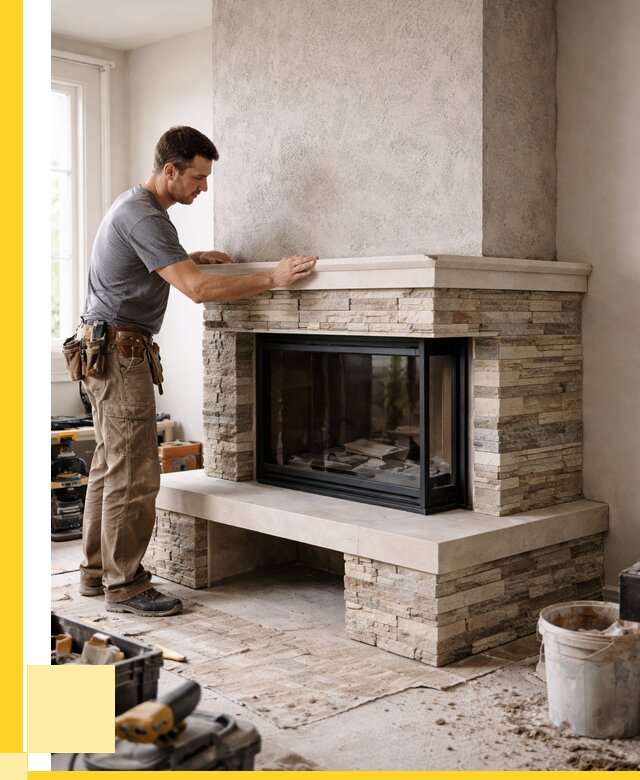 Изготовление каминов под ключ в Лянторе от 153555 р. | ЭриданЛнт