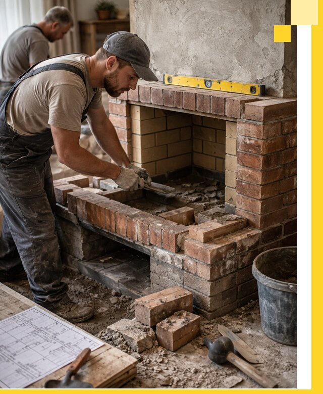 Изготовление и установка каминопечей под ключ в Лянторе