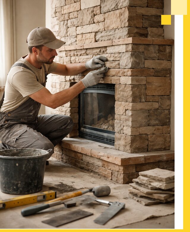 Проектирование и установка печей-каминов под ключ в Лянторе