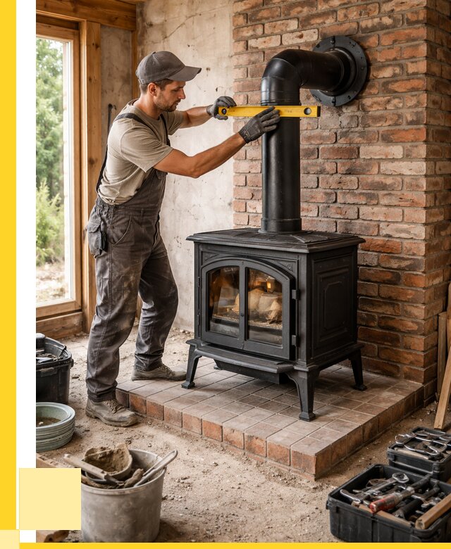 Монтаж печей установка банной печи в Лянторе от 15356 р. | ЭриданЛнт