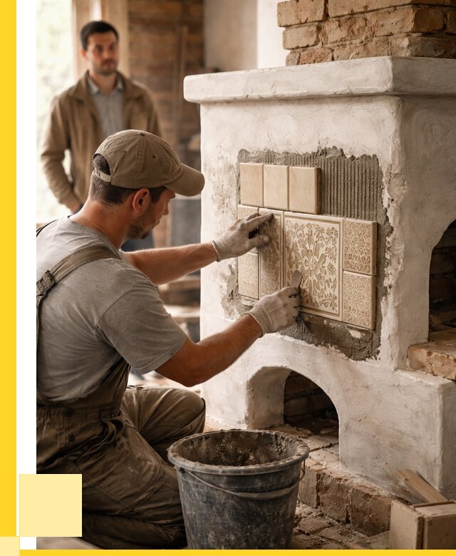 Отделка печей и банных печей в Лянторе от 35830 р. | ЭриданЛнт