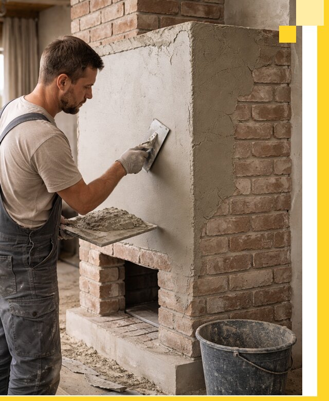 Отделка печей и облицовка каминов в Лянторе под ключ