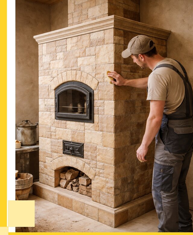 Облицовка печей в Лянторе от 4607 р. под ключ | ЭриданЛнт