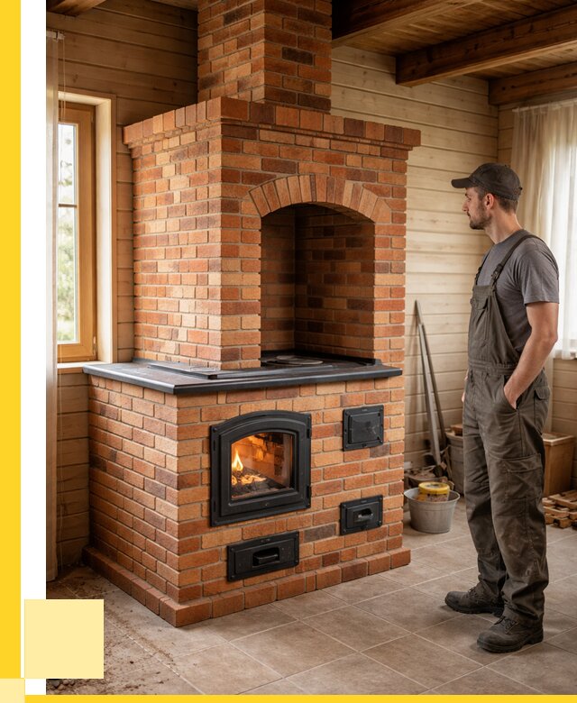 Кирпичные печи в Лянторе: купить от 153555 р. | ЭриданЛнт