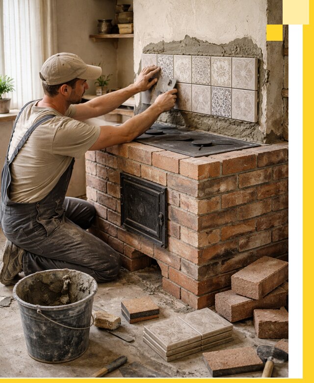 Печи с плитой на заказ монтаж гарантия и сервис в Лянторе