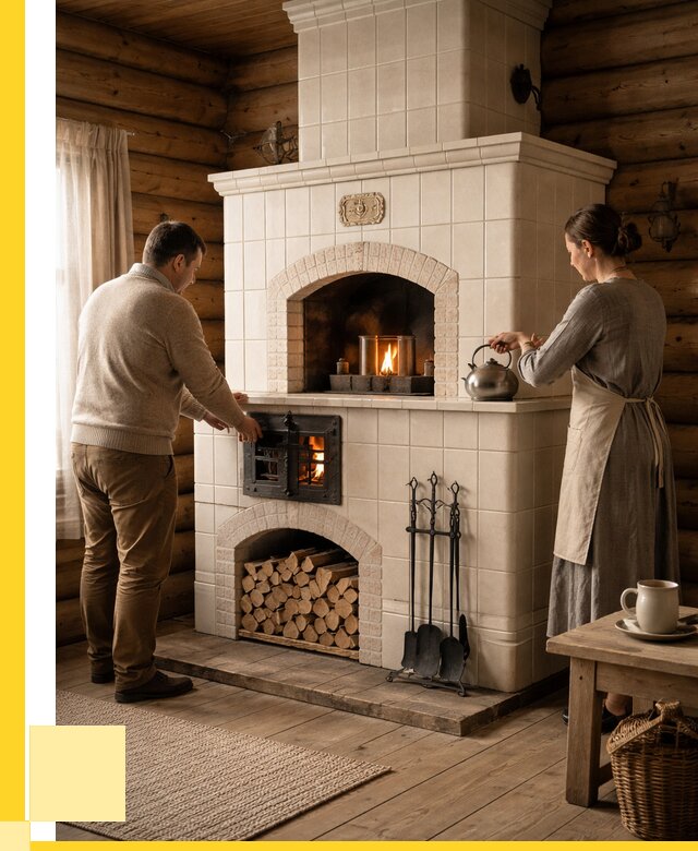 Русские печи в Лянторе: установка от 153555 р. ЭриданЛнт