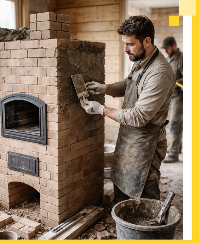 Изготовление и установка печей-шведок под ключ в Лянторе