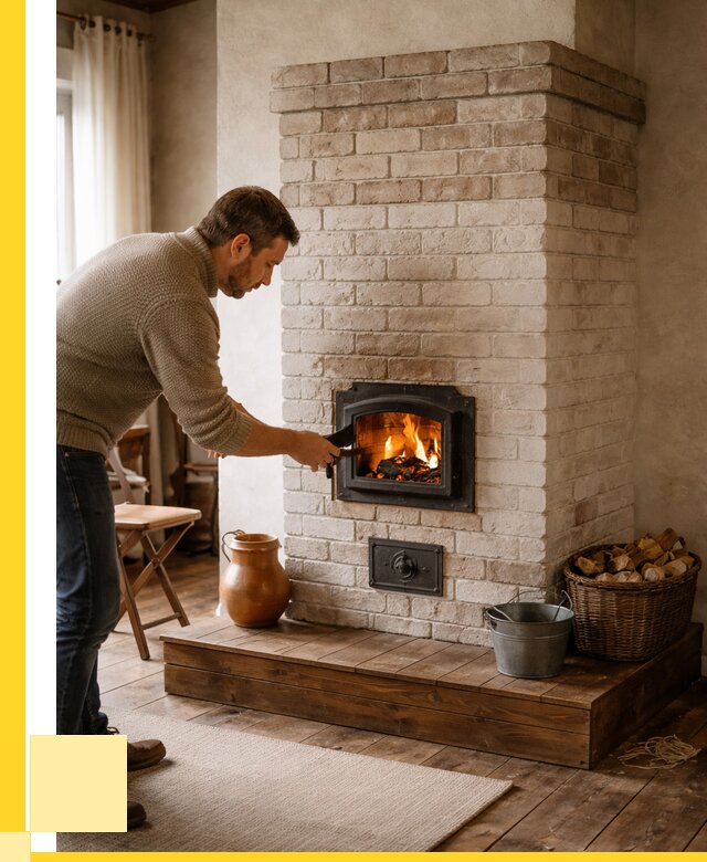 Печь голландка из кирпича в Лянторе от 87015 р. | ЭриданЛнт