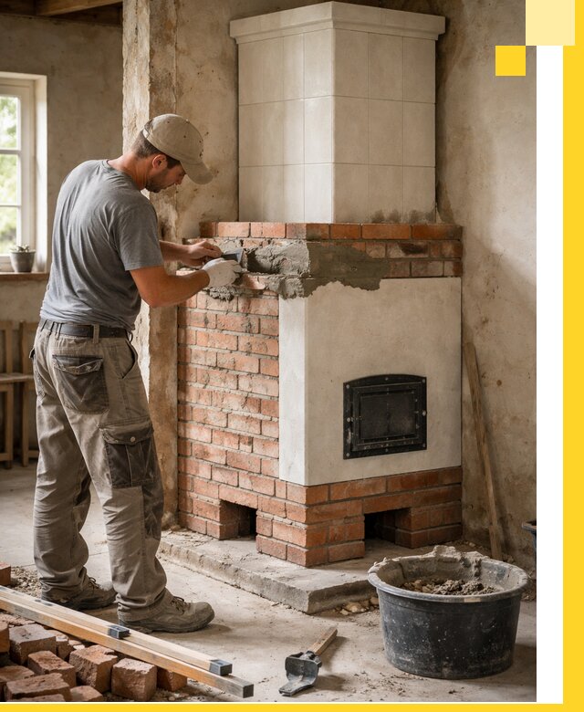 Изготовление и установка печей-голландок под ключ в Лянторе