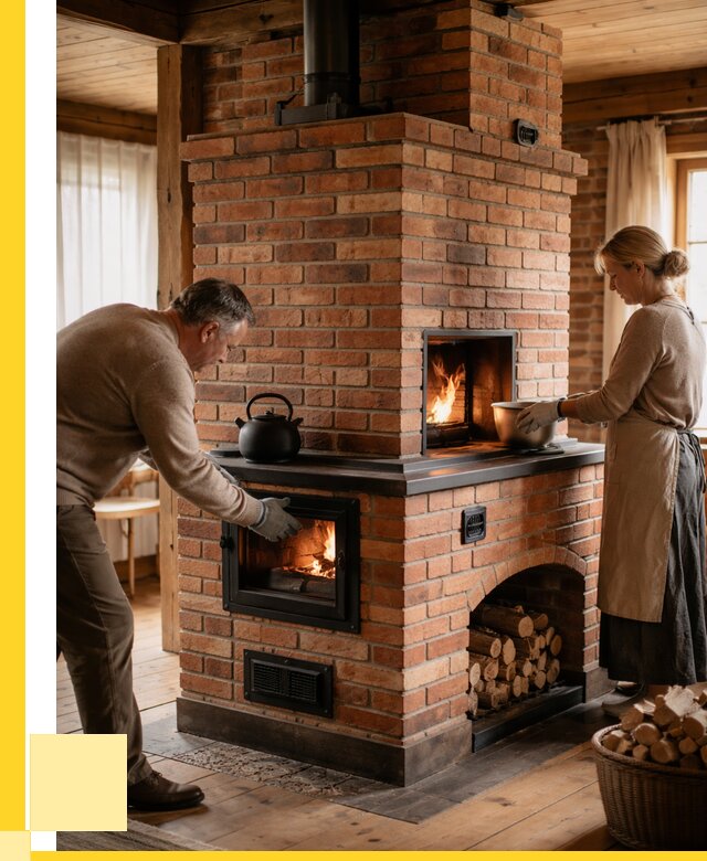 Печи для загородного дома под ключ в Лянторе от 81896 р. | ЭриданЛнт