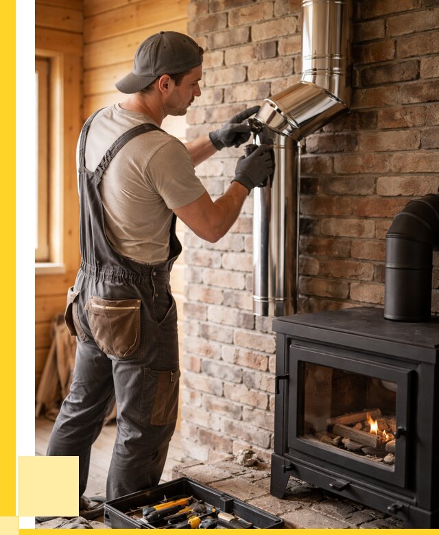 Монтаж дымоходов для печей в Лянторе от 7678 р. | ЭриданЛнт