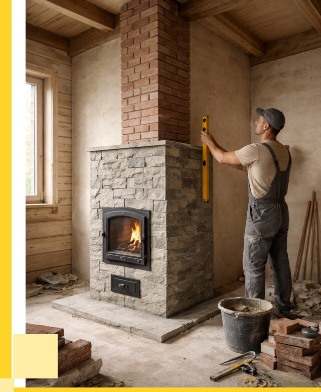 Печи и дымоходы под ключ в Лянторе от 46067 р., ЭриданЛнт