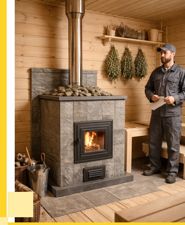 Печи для бани под ключ в Лянторе от 122844 р. | ЭриданЛнт