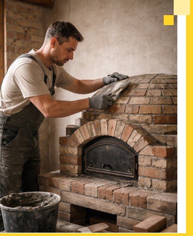 Изготовление и монтаж помпейских печей на заказ в Лянторе