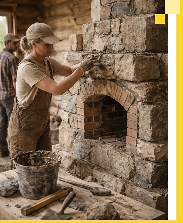 Каменные печи на заказ и монтаж в Лянторе, долговечные решения