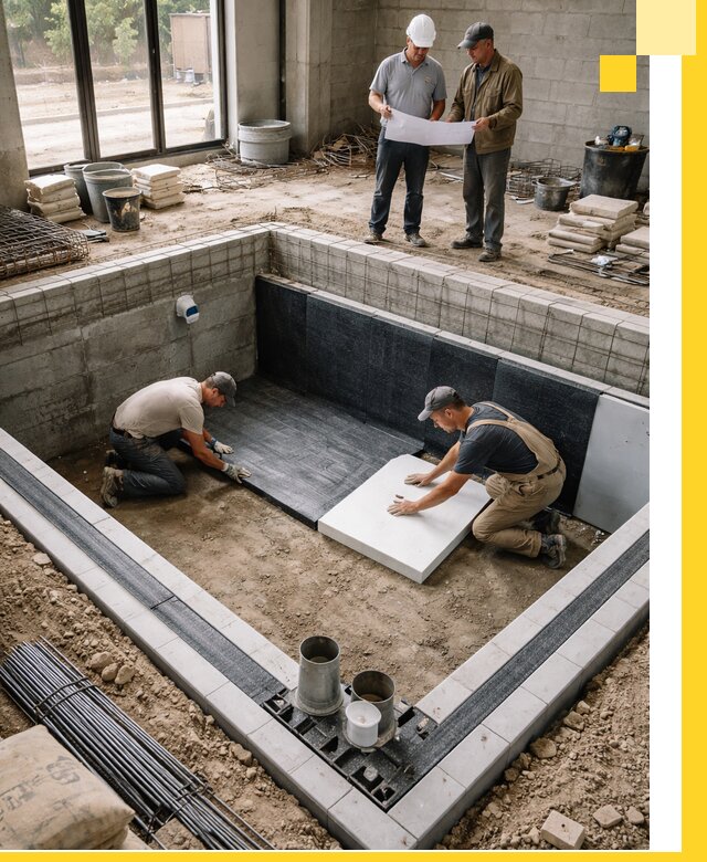 Проекты частных и общественных бассейнов под ключ в Лянторе