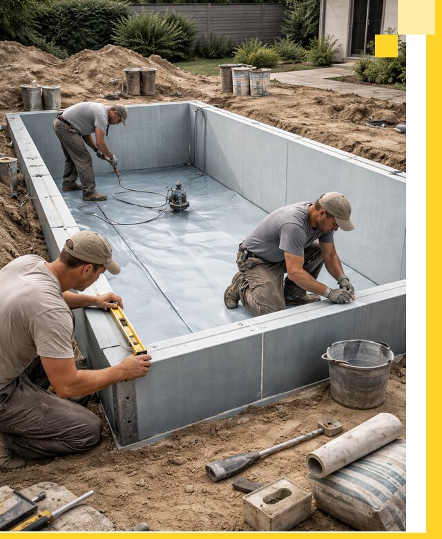 Профессиональный монтаж бассейнов под ключ в Лянторе с гарантией