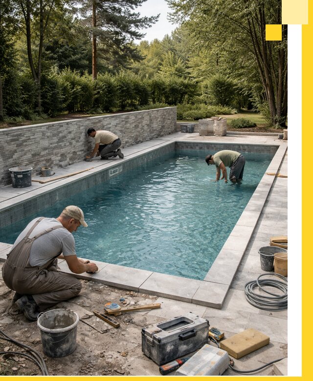 Проектирование и строительство частных бассейнов в Лянторе