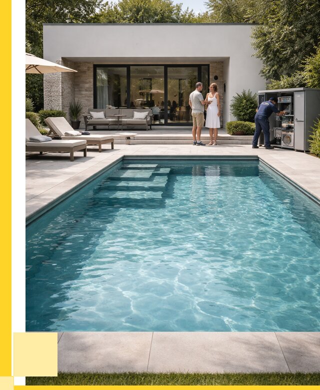 Бассейн в доме в Лянторе под ключ от 1228440 р. | ЭриданЛнт