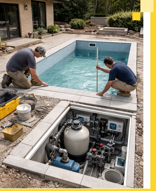 Строительство качественных домашних бассейнов под ключ в Лянторе