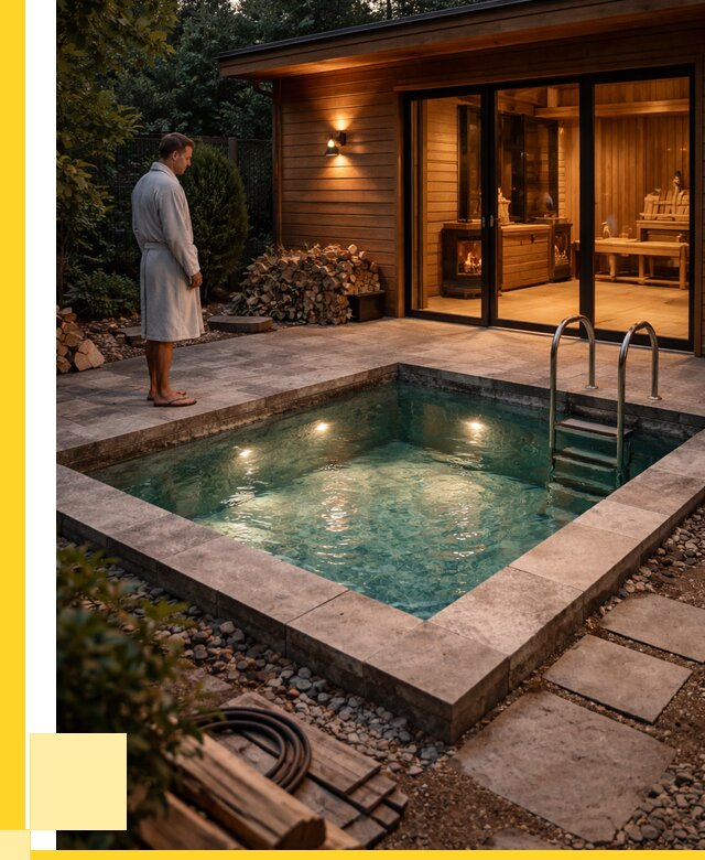 Бани с бассейном под ключ в Лянторе от 97252 р. | ЭриданЛнт