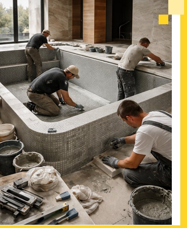 Строительство и установка СПА бассейнов под ключ в Лянторе