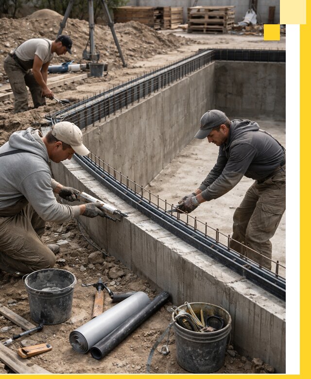 Качественный монтаж чаши бассейна в Лянторе под ключ с гарантией