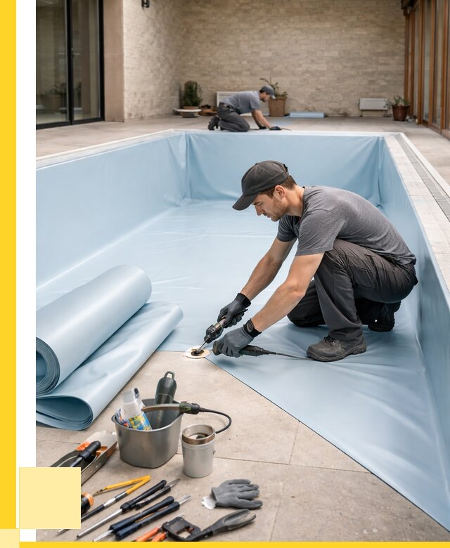 Пленка ПВХ для бассейнов в Лянторе от 2559 р. | ЭриданЛнт