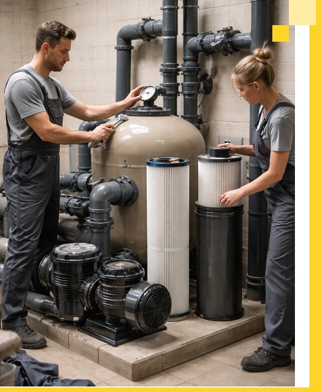 Фильтры и системы фильтрации для бассейнов в Лянторе