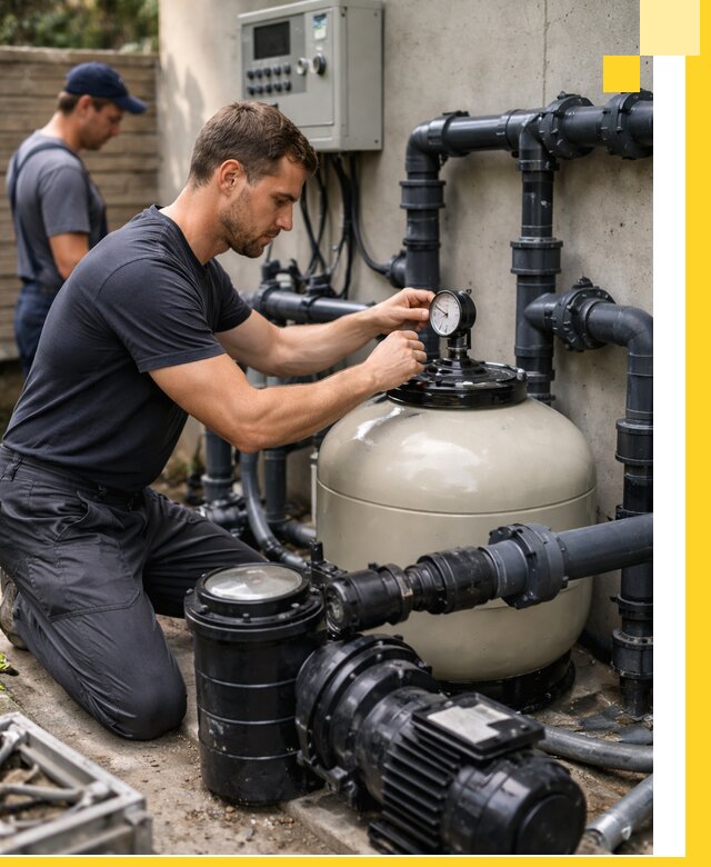 Поставка и монтаж фильтровального оборудования для бассейнов в Лянторе