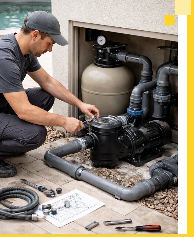 Поставка, монтаж и сервис насосов для бассейнов в Лянторе