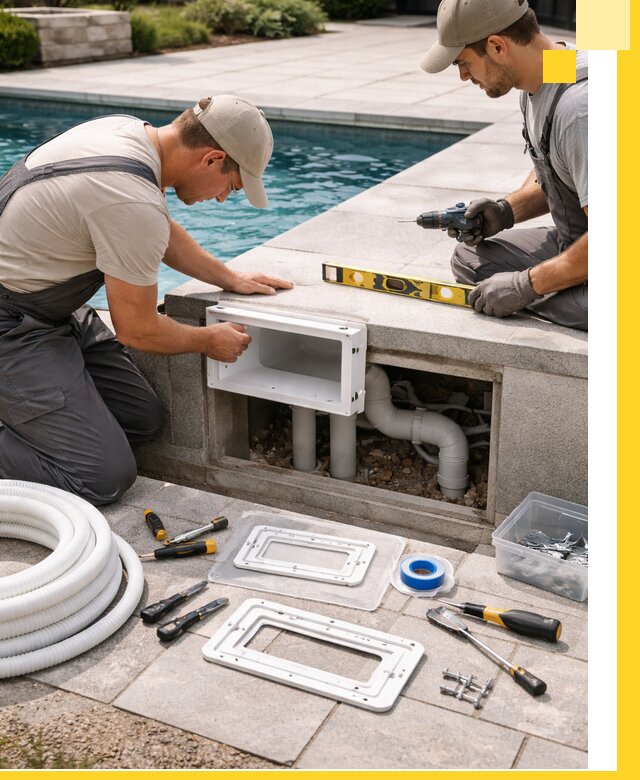 Поставка и установка скиммеров для бассейнов в Лянторе