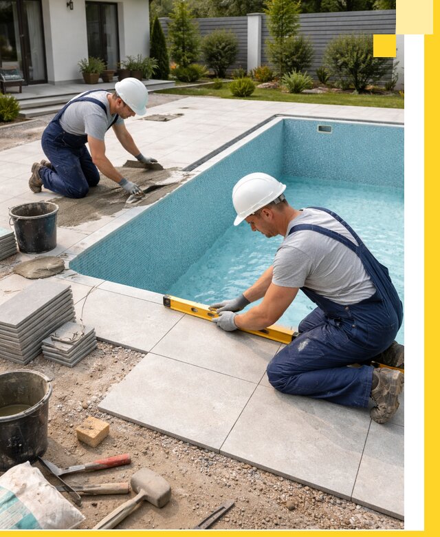 Строительство и монтаж плавательных бассейнов под ключ в Лянторе