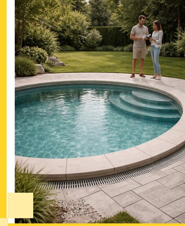 Круглые каркасные бассейны купить в Лянторе от 255925 р. | ЭриданЛнт