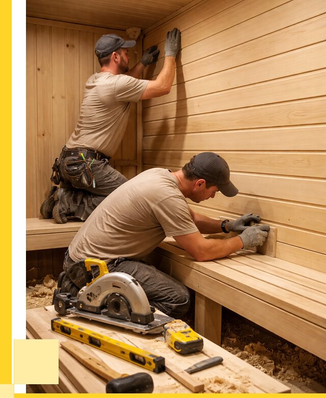 Обшивка саун вагонкой в Лянторе от 2559 р. | ЭриданЛнт