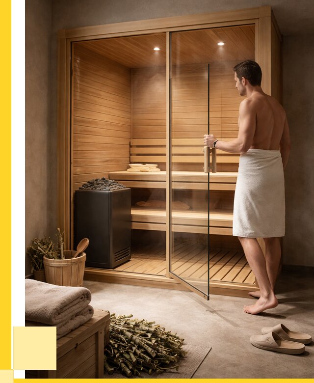 Купить мини сауны для дома в Лянторе от 71659 р. ЭриданЛнт