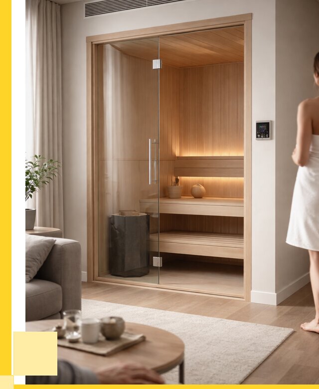 Сауна в квартире под ключ в Лянторе от 122844 р. ЭриданЛнт